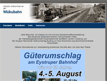 Tablet Screenshot of muekubahn.de